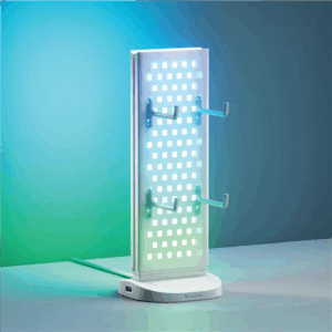 Nanoleaf Pegboard Desk Dock, White | 15 W | RGB - Image 3