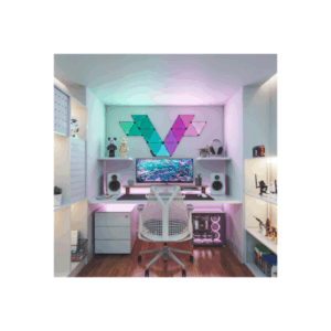 Nanoleaf | Shapes Black Triangles Expansion Pack (3 panels) | 42 W | WiFi - Image 6