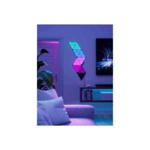 Nanoleaf | Shapes Black Triangles Expansion Pack (3 panels) | 42 W | WiFi - Image 7