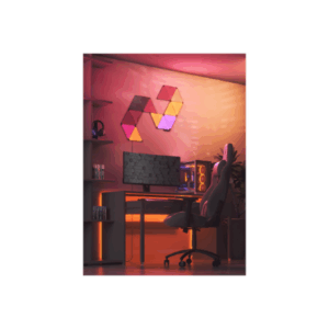 Nanoleaf | Shapes Black Triangles Expansion Pack (3 panels) | 42 W | WiFi - Image 8