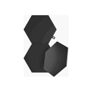 Nanoleaf | Shapes Black Hexagon Expansion pack (3 panels) | 42 W | WiFi - Image 2