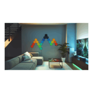 Nanoleaf | Shapes Black Hexagon Expansion pack (3 panels) | 42 W | WiFi - Image 6