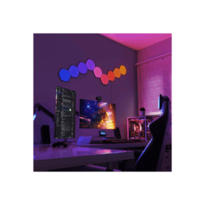 Nanoleaf | Shapes Black Hexagon Expansion pack (3 panels) | 42 W | WiFi - Image 8
