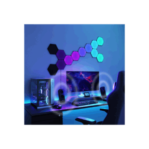 Nanoleaf | Shapes Black Hexagon Expansion pack (3 panels) | 42 W | WiFi - Image 9