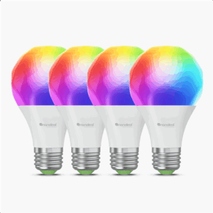 Nanoleaf Essentials Smart A60 Bulb Matter WiFi 900Lm 2700-6500K, 4pcs pack | E27 | 9 W | RGBCW - Image 2