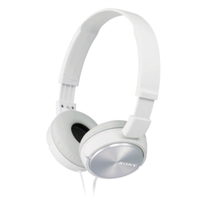 Sony | Foldable Headphones | MDR-ZX310 | Headband/On-Ear | White - Image 2