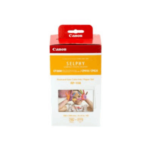 Canon Color Ink/Paper Set for SELPHY CP1300 Printer | RP-108 - Image 4