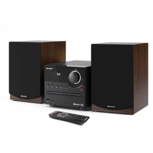 Sharp XL-B512(BR) Hi-Fi Micro System, CD/FM/USB/Bluetooth v5.0, 45W, Brown | Sharp | Hi-Fi Micro System | XL-B512(BR) | Brown | USB port | AUX in | Bluetooth | CD player | FM radio | Wireless connection - Image 2