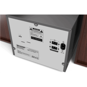 Sharp XL-B512(BR) Hi-Fi Micro System, CD/FM/USB/Bluetooth v5.0, 45W, Brown | Sharp | Hi-Fi Micro System | XL-B512(BR) | Brown | USB port | AUX in | Bluetooth | CD player | FM radio | Wireless connection - Image 3