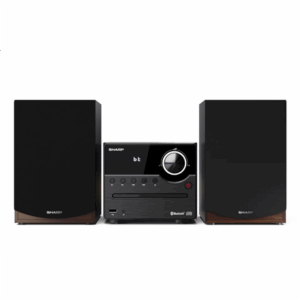 Sharp XL-B512(BR) Hi-Fi Micro System, CD/FM/USB/Bluetooth v5.0, 45W, Brown | Sharp | Hi-Fi Micro System | XL-B512(BR) | Brown | USB port | AUX in | Bluetooth | CD player | FM radio | Wireless connection - Image 8