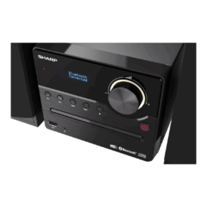 Sharp XL-B517D(BK) Hi-Fi Micro System, CD/FM/USB/Bluetooth v5.0, Aux-in, 45W, Black | Sharp | Hi-Fi Micro System | XL-B517D(BK) | Black | USB port | AUX in | Bluetooth | CD player | FM radio | Wireless connection - Image 16