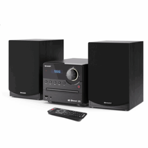 Sharp XL-B517D(BK) Hi-Fi Micro System, CD/FM/USB/Bluetooth v5.0, Aux-in, 45W, Black | Sharp | Hi-Fi Micro System | XL-B517D(BK) | Black | USB port | AUX in | Bluetooth | CD player | FM radio | Wireless connection - Image 2