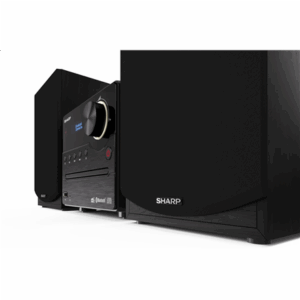 Sharp XL-B517D(BK) Hi-Fi Micro System, CD/FM/USB/Bluetooth v5.0, Aux-in, 45W, Black | Sharp | Hi-Fi Micro System | XL-B517D(BK) | Black | USB port | AUX in | Bluetooth | CD player | FM radio | Wireless connection - Image 3