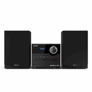 Sharp XL-B517D(BK) Hi-Fi Micro System, CD/FM/USB/Bluetooth v5.0, Aux-in, 45W, Black | Sharp | Hi-Fi Micro System | XL-B517D(BK) | Black | USB port | AUX in | Bluetooth | CD player | FM radio | Wireless connection - Image 8