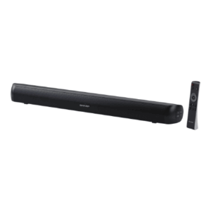 Sharp HT-SB107 2.0 Compact Soundbar for TV up to 32", HDMI ARC/CEC, Aux-in, Optical, Bluetooth, 65cm, Gloss Black | Sharp | Yes | Soundbar Speaker | HT-SB107 | Gloss Black | No | USB port | AUX in | Bluetooth | Wireless connection - Image 7