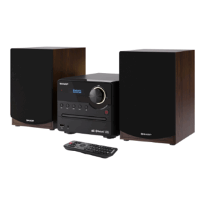 Sharp | Hi-Fi Micro System | XL-B517D(BR) | Brown | USB port | AUX in | Bluetooth | CD player | FM radio | Wireless connection - Image 10