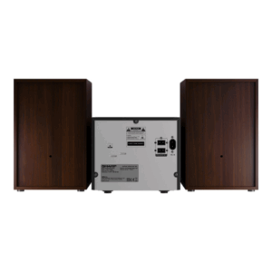 Sharp | Hi-Fi Micro System | XL-B517D(BR) | Brown | USB port | AUX in | Bluetooth | CD player | FM radio | Wireless connection - Image 14