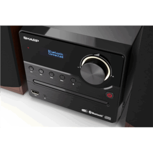Sharp | Hi-Fi Micro System | XL-B517D(BR) | Brown | USB port | AUX in | Bluetooth | CD player | FM radio | Wireless connection - Image 5