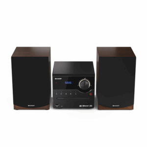 Sharp | Hi-Fi Micro System | XL-B517D(BR) | Brown | USB port | AUX in | Bluetooth | CD player | FM radio | Wireless connection - Image 8