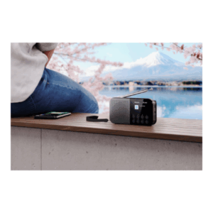 Sharp OSAKA Pocket/Handheld Portable Digital Radio | DR-P520(GY) | Bluetooth - Image 9