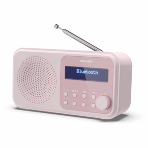 Sharp | Tokyo Digital Radio | DR-P420(PK) | Bluetooth | Pink | Portable | Wireless connection - Image 1