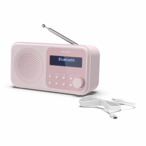 Sharp | Tokyo Digital Radio | DR-P420(PK) | Bluetooth | Pink | Portable | Wireless connection - Image 4