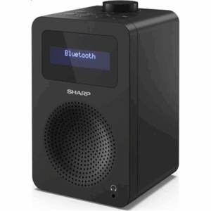 Sharp DR-430(BK) Digital Radio, FM/DAB/DAB+, Bluetooth 5.0, Midnight Black | Sharp | Digital Radio | DR-430(BK) | Bluetooth | Midnight Black - Image 2