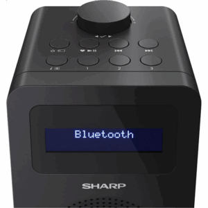 Sharp DR-430(BK) Digital Radio, FM/DAB/DAB+, Bluetooth 5.0, Midnight Black | Sharp | Digital Radio | DR-430(BK) | Bluetooth | Midnight Black - Image 4