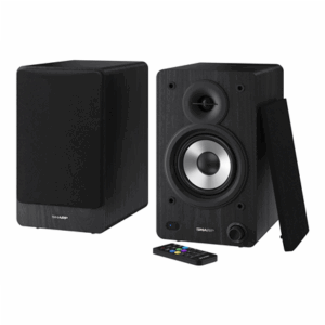Sharp CP-SS30 Bookshelf Speakers, Black | Sharp | Speakers | CP-SS30(BK) Bookshelf | 60 W | Bluetooth | Black | Wireless connection - Image 14