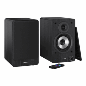 Sharp CP-SS30 Bookshelf Speakers, Black | Sharp | Speakers | CP-SS30(BK) Bookshelf | 60 W | Bluetooth | Black | Wireless connection - Image 19