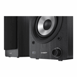 Sharp CP-SS30 Bookshelf Speakers, Black | Sharp | Speakers | CP-SS30(BK) Bookshelf | 60 W | Bluetooth | Black | Wireless connection - Image 23