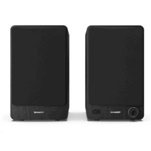 Sharp CP-SS30 Bookshelf Speakers, Black | Sharp | Speakers | CP-SS30(BK) Bookshelf | 60 W | Bluetooth | Black | Wireless connection - Image 3
