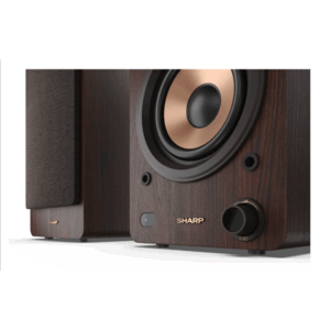 Sharp CP-SS30 Bookshelf Speakers, Brown | Sharp | Speakers | CP-SS30(BR) Bookshelf | 60 W | Bluetooth | Brown | Wireless connection - Image 10