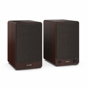 Sharp CP-SS30 Bookshelf Speakers, Brown | Sharp | Speakers | CP-SS30(BR) Bookshelf | 60 W | Bluetooth | Brown | Wireless connection - Image 7