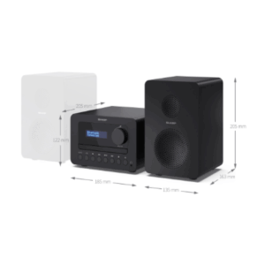 Sharp TOKYO FM Hi-Fi Micro System | XL-B514(BK) | AUX in | Bluetooth | CD player | FM radio - Image 14