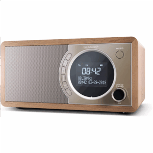 Sharp DR-450(BR) Digital Radio, FM/DAB/DAB+, Bluetooth 4.2, Alarm function, Brown | Sharp | Digital Radio | DR-450(BR) | Bluetooth | Brown - Image 4