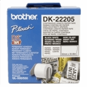 Brother | DK-22205 Continuous Length Paper Label | White | DK | 30.5 m - Image 4