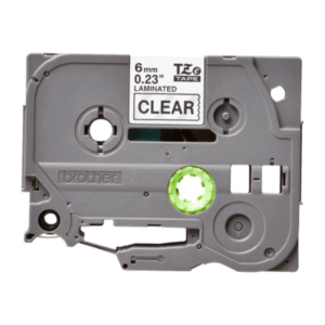 Brother | TZe-111 Laminated Tape | Black on Clear | TZ | 8 m | 6 cm - Image 12