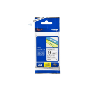 Brother | TZe-221 Laminated Tape | Black on White | TZe | 8 m | 9 cm - Image 2