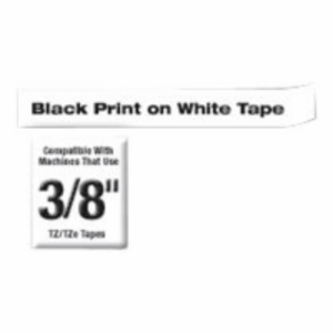 Brother | TZe-221 Laminated Tape | Black on White | TZe | 8 m | 9 cm - Image 5