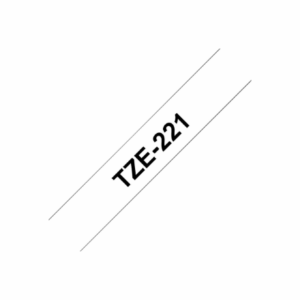 Brother | TZe-221 Laminated Tape | Black on White | TZe | 8 m | 9 cm - Image 8