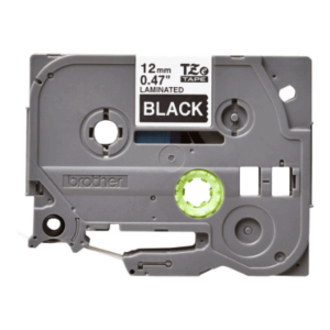 Brother | TZe-335 Laminated Tape | White on Black | TZe | 8 m | 1.2 cm - Image 7