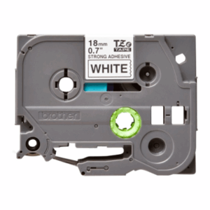 Brother | TZe-S241 Strong Adhesive Laminated Tape | Black on White | TZe | 8 m | 1.8 cm - Image 13