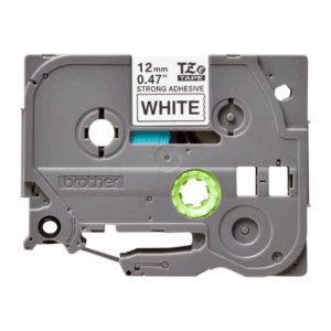 Brother | TZ-S231 Strong Adhesive Laminated Tape | Black on White | TZe | 8 m | 1.2 cm - Image 6