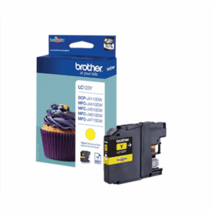 Brother LC123Y | Ink Cartridge | Yellow - Image 3
