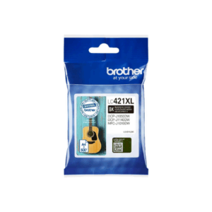 Brother LC421XLBK Ink Cartridge, Black | Brother Brother LC | LC421XLBK | Brother LC421XLBK - High Yield - black - original - ink cartridge | Ink cartridge | Black - Image 2