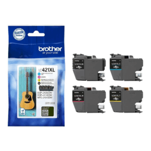 Brother LC421XLVAL Ink Cartridge Multipack | Brother Brother LC | LC421XLVAL | Brother LC421XL - 4-pack - XL - black, yellow, cyan, magenta - original - ink cartridge | Ink cartridge | Black, yellow, cyan, magenta - Image 3