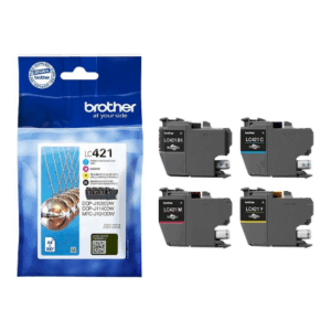 Brother LC421VALDR | Ink Cartridges | Black, cyan, magenta, yellow - Image 3