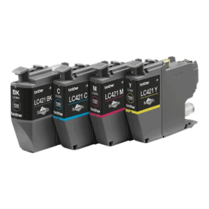 Brother LC421VALDR | Ink Cartridges | Black, cyan, magenta, yellow - Image 4