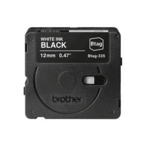 Brother BTAG-335 | White on Black | Btag - Image 4